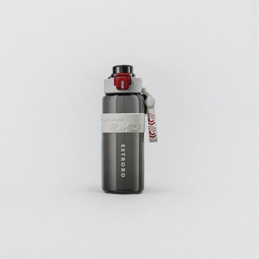 Portable, heat-insulating, large-capacity stainless steel water bottle for sports, outdoor and household use