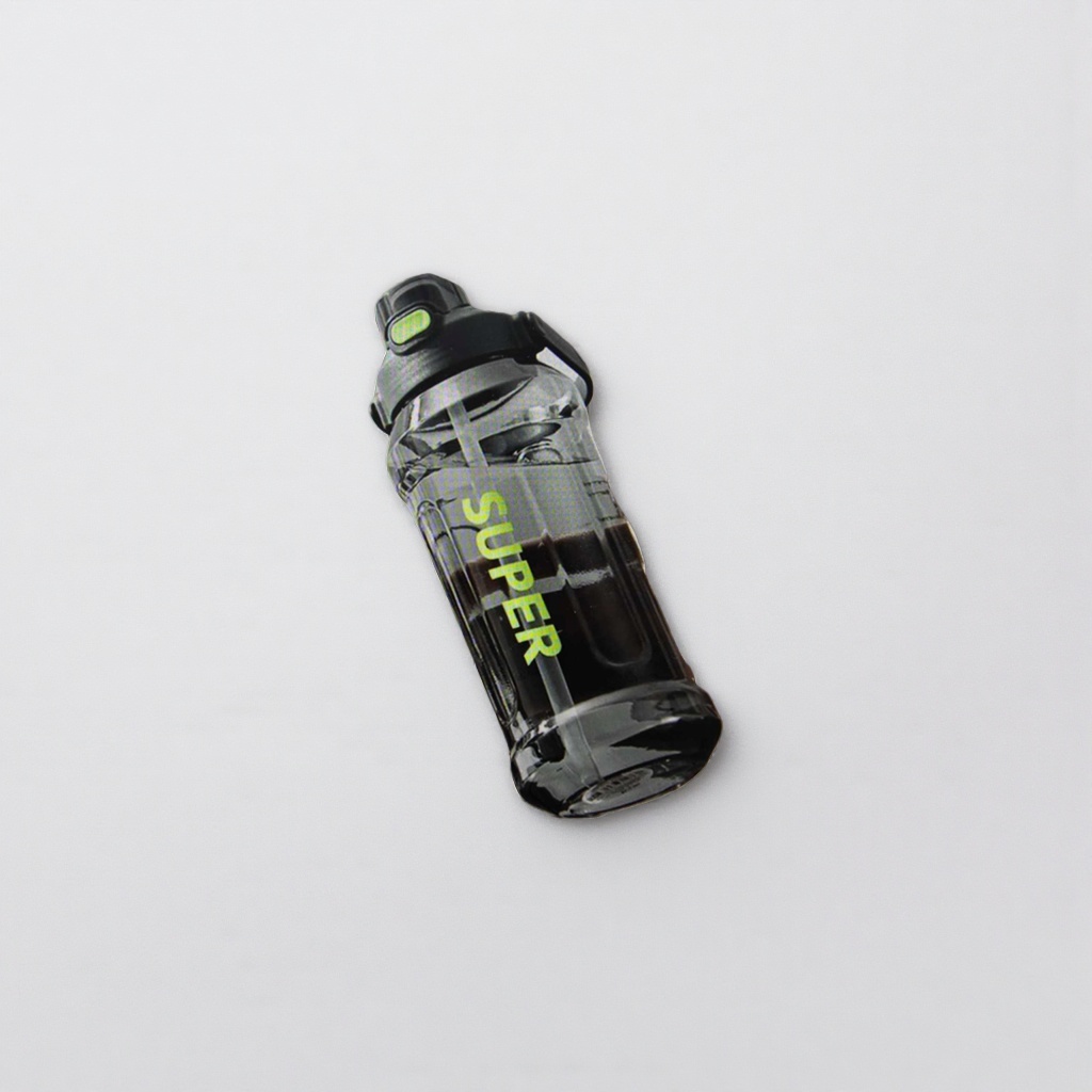 Portable large-capacity plastic water cup, sports water cup, leak-proof sealed water bottle Specification image