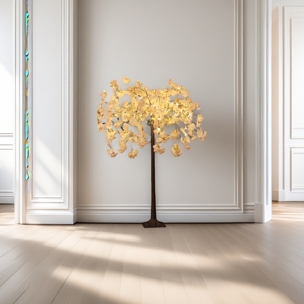 Luminous cherry blossom tree night lights, living room decorative items, romantic atmosphere lights, Christmas tree, Christmas supplies, Christmas tree, Christmas supplies Specification image