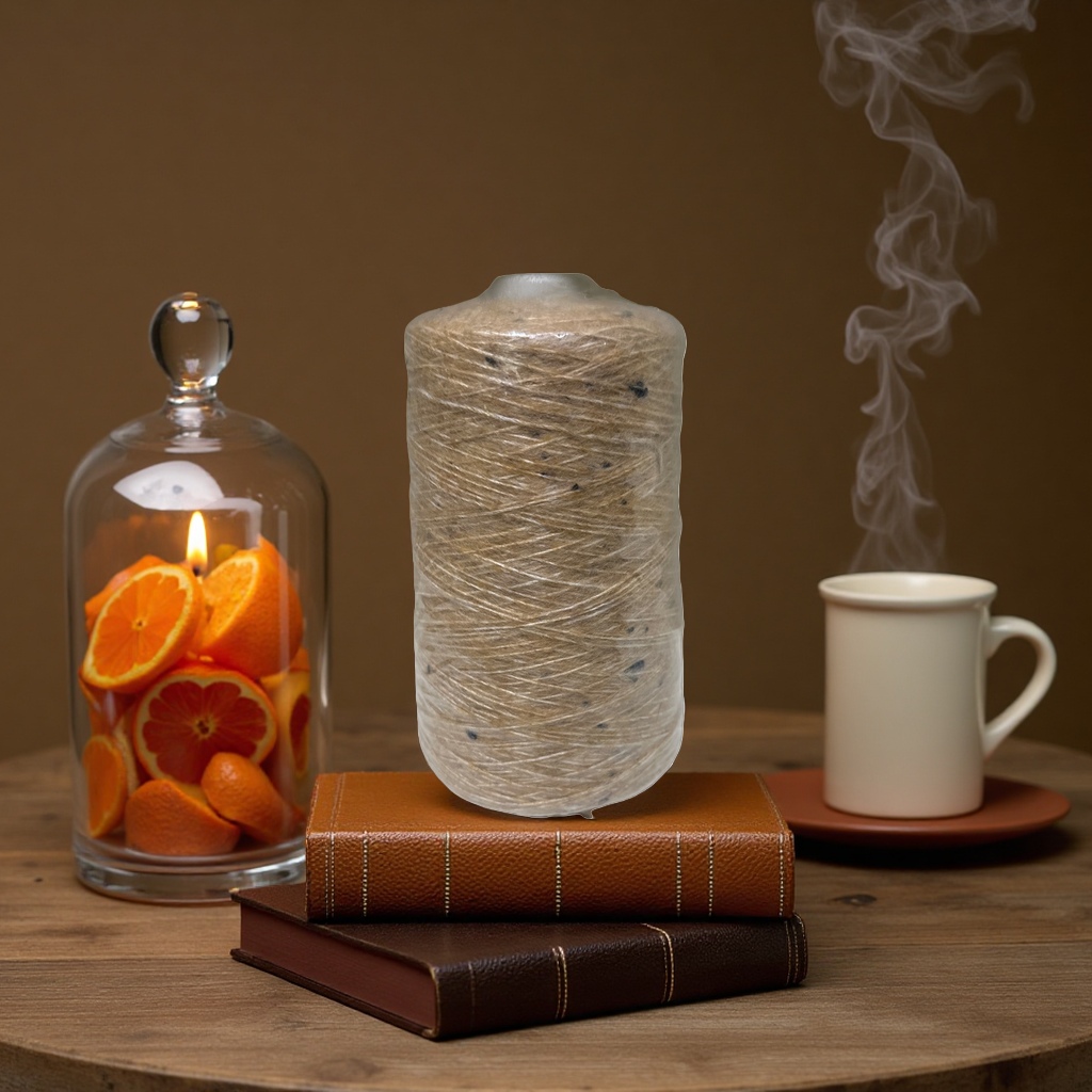 Natural color yarn rolls, pure cotton eco-friendly hand-woven woolen yarn for knitting materials Application Scenario