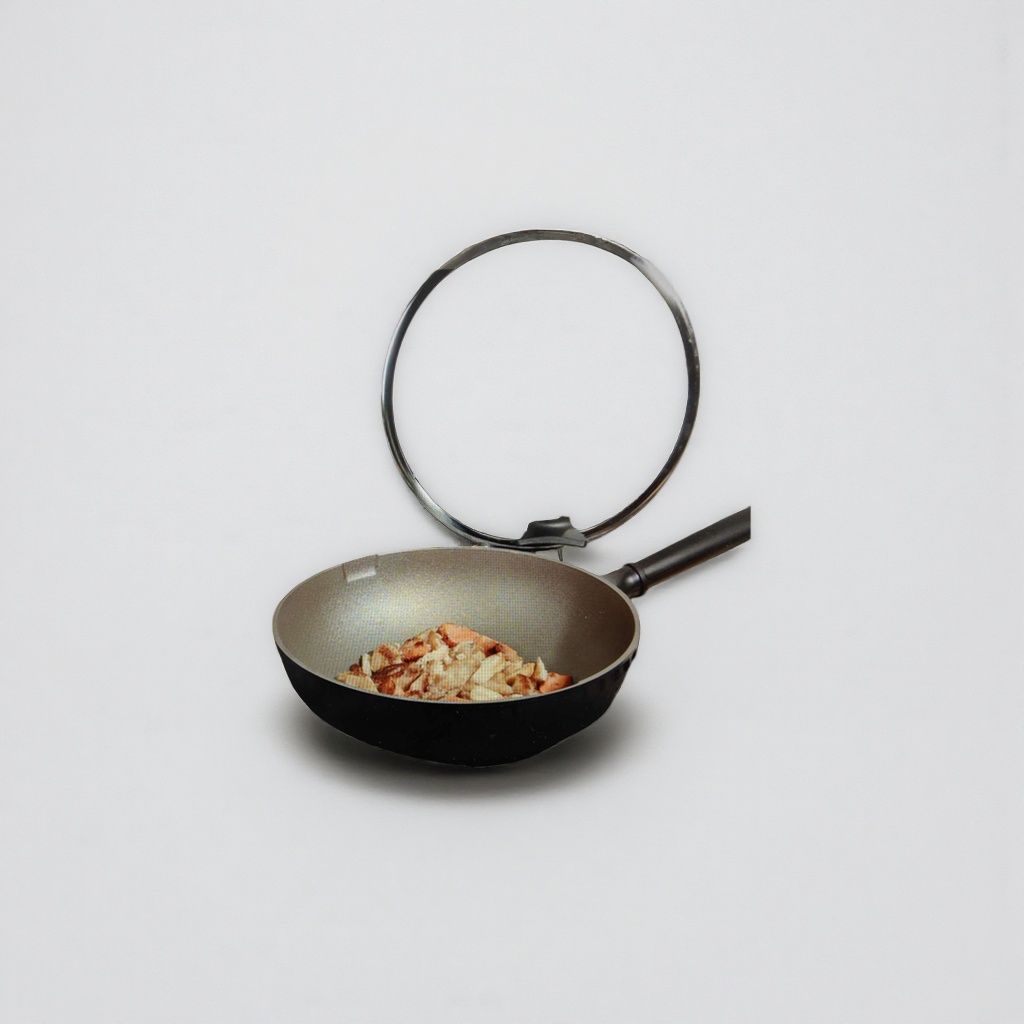 Non-stick egg-frying pan, household gas stove, induction cooker, universal kitchen cooking utensils Application Scenario