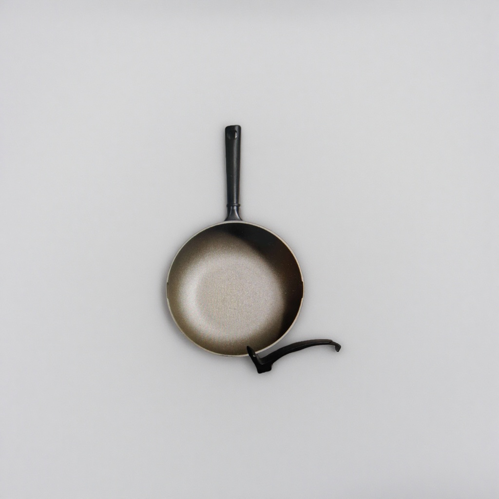Non-stick frying pans, household flat pans, kitchen cooking pans, gas stoves and induction cookers are all compatible details Picture