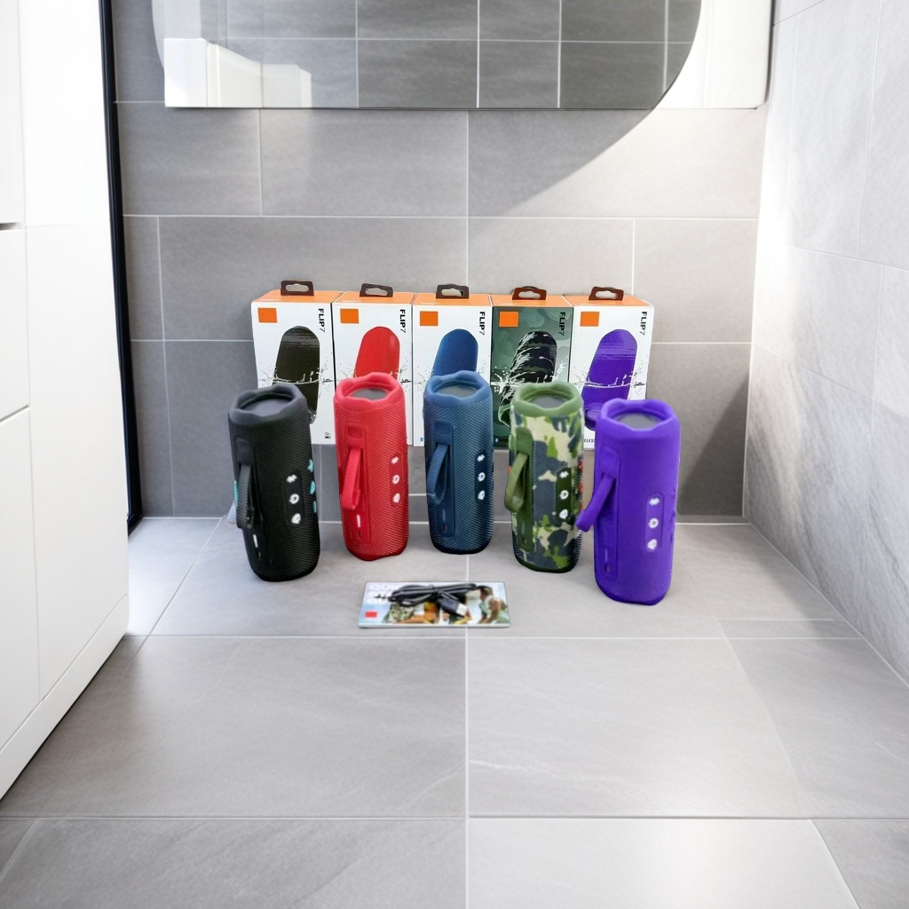 JBL portable Bluetooth speaker FLIP7 is a waterproof outdoor speaker with 360-degree surround bass details Picture