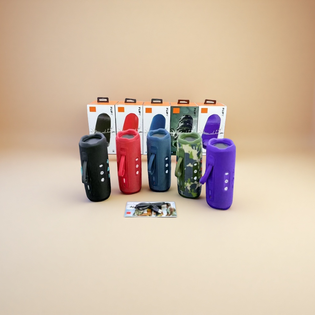 JBL portable Bluetooth speaker FLIP7 is a waterproof outdoor speaker with 360-degree surround bass Application Scenario