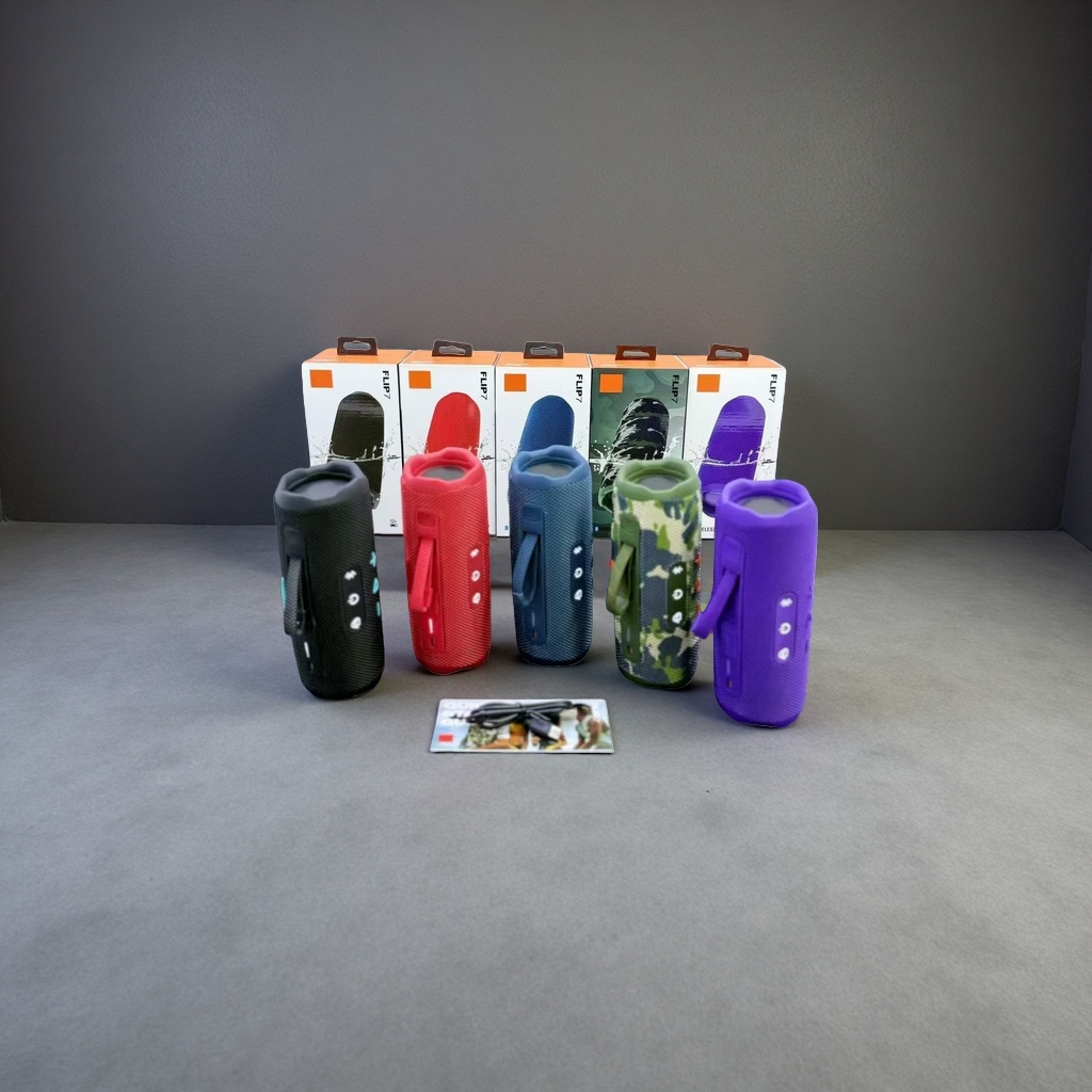 JBL portable Bluetooth speaker FLIP7 is a waterproof outdoor speaker with 360-degree surround bass Specification image