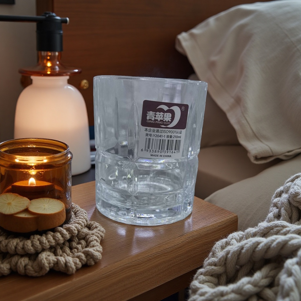 Transparent glass cup, high borosilicate heat-resistant and anti-scald water cup, household simple style tea cup 105302364 Application Scenario