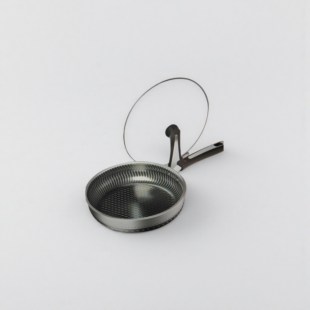 Non-stick frying pan, flat pan, household cooking pan, multi-functional kitchen cookware details Picture