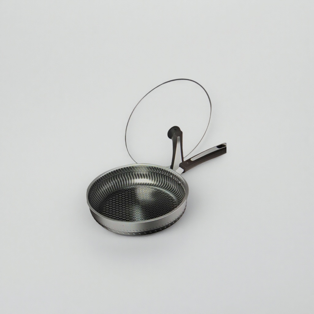 Non-stick frying pan, flat pan, household cooking pan, multi-functional kitchen cookware Specification image