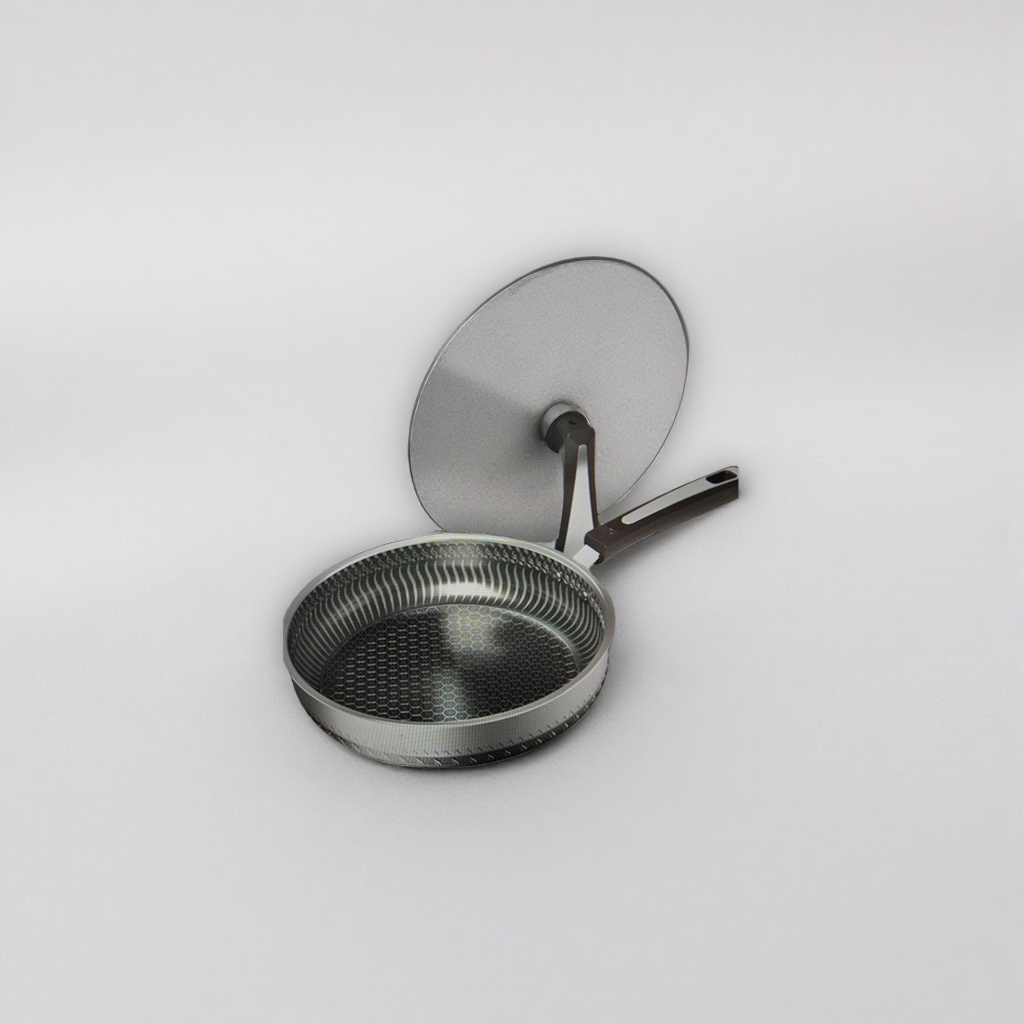 Non-stick frying pan, flat pan, household cooking pan, multi-functional kitchen cookware Application Scenario