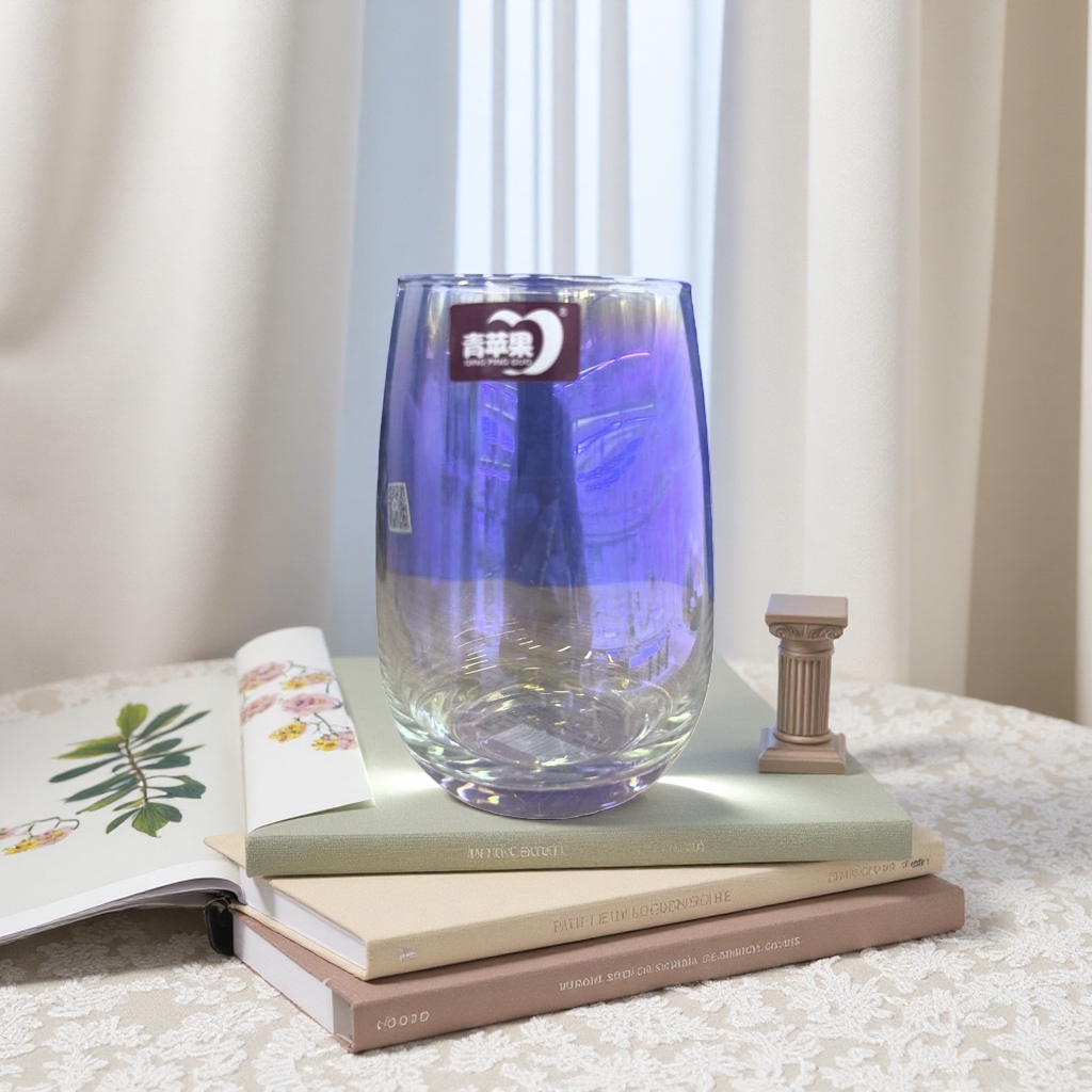 Transparent glass cup, high borosilicate heat-resistant and anti-scald water cup, household simple style tea cup 110500058 Specification image