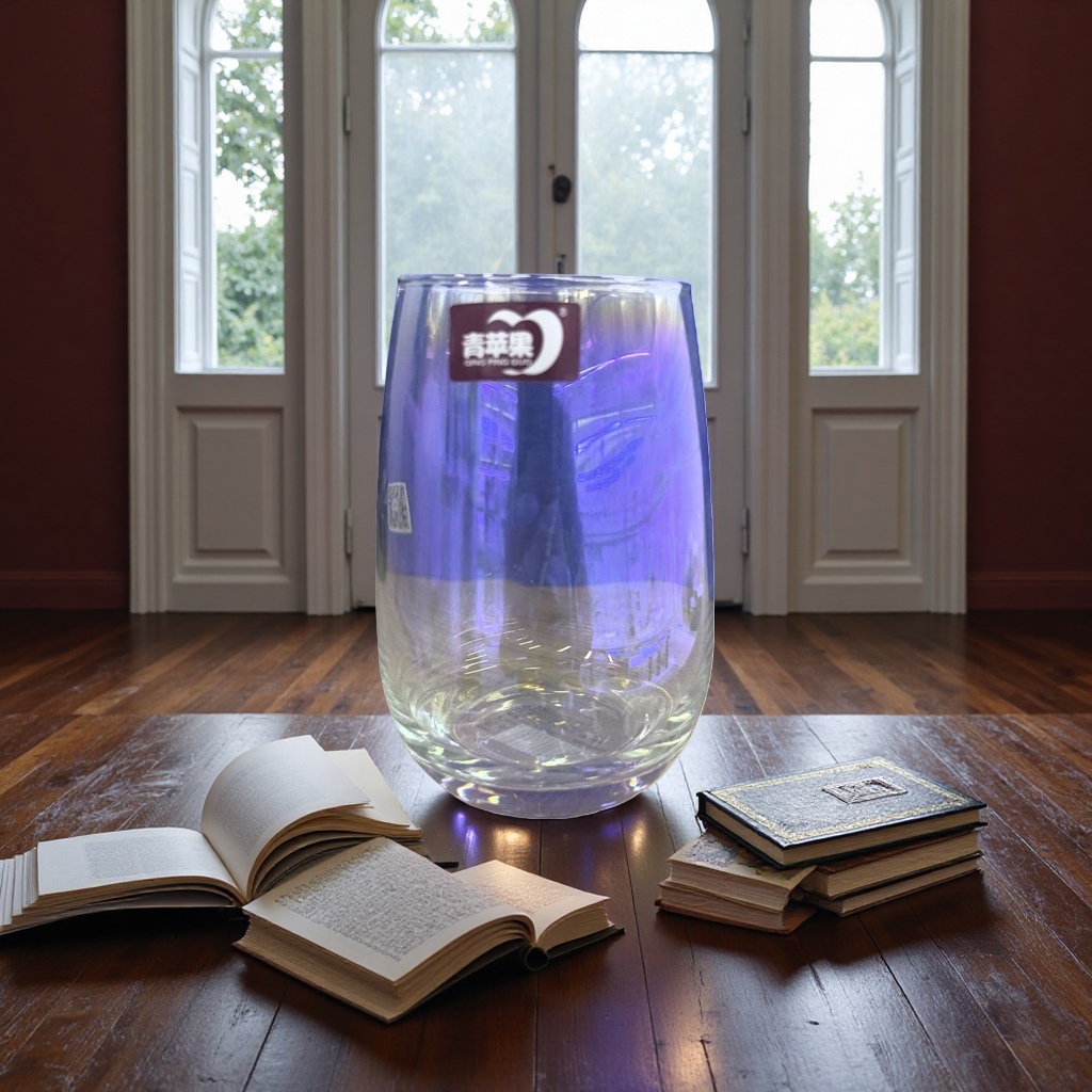 Transparent glass cup, high borosilicate heat-resistant and anti-scald water cup, household simple style tea cup 110500058