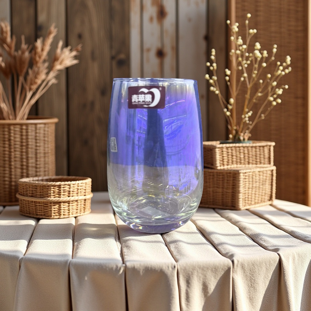 Transparent glass cup, high borosilicate heat-resistant and anti-scald water cup, household simple style tea cup 110500058 details Picture