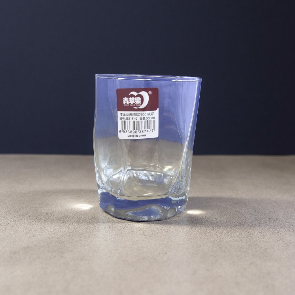 Transparent glass cup, high borosilicate heat-resistant and anti-scald water cup, household simple style tea cup 110608700
