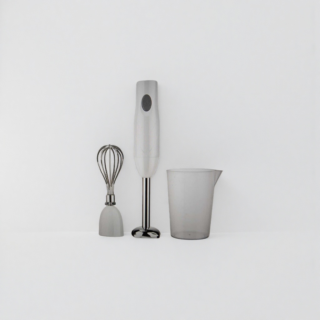 Handheld mixer, multi-functional household portable egg beater and milk mixer, high-speed, silent and adjustable speed Specification image