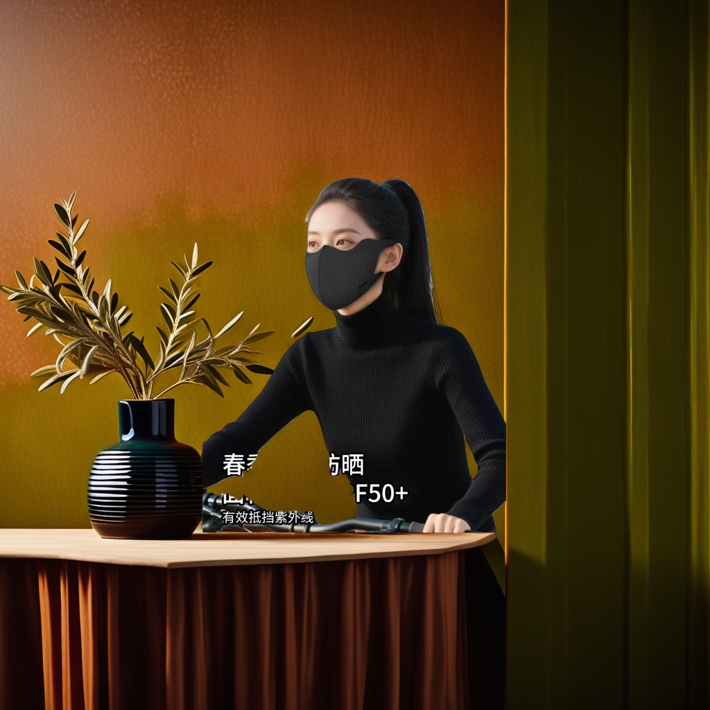 春季新款运动专属口罩 一次性防护透气舒适细节图