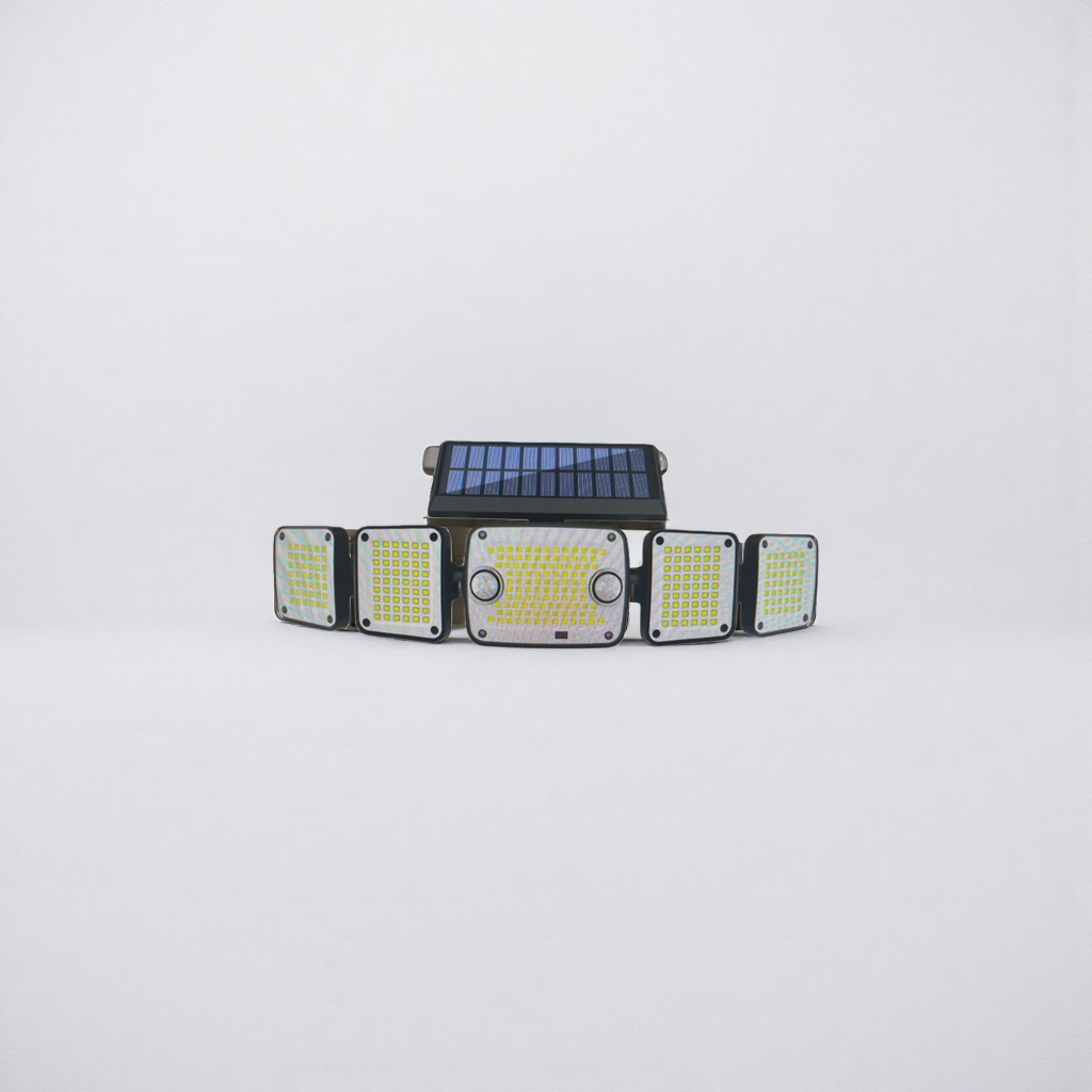 Solar lamp outdoor courtyard waterproof LED rechargeable solar lighting lamp 140045550 details Picture
