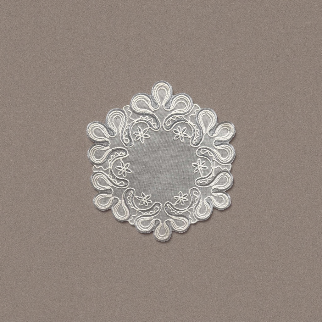 Embroidered lace trim decorative fabric, DIY clothing and home textile accessories 140334252