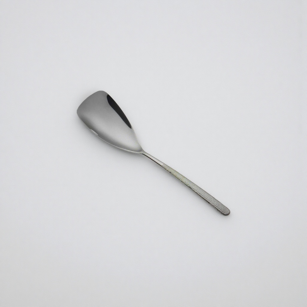 Stainless steel spoons, household thickened anti-slip spoons, soup spoons, rice spoons, kitchen tableware details Picture