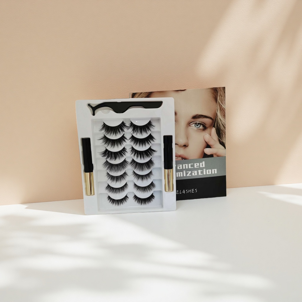 Adusa false eyelash set: Natural, thick, curly, single cluster, multiple combinations Application Scenario