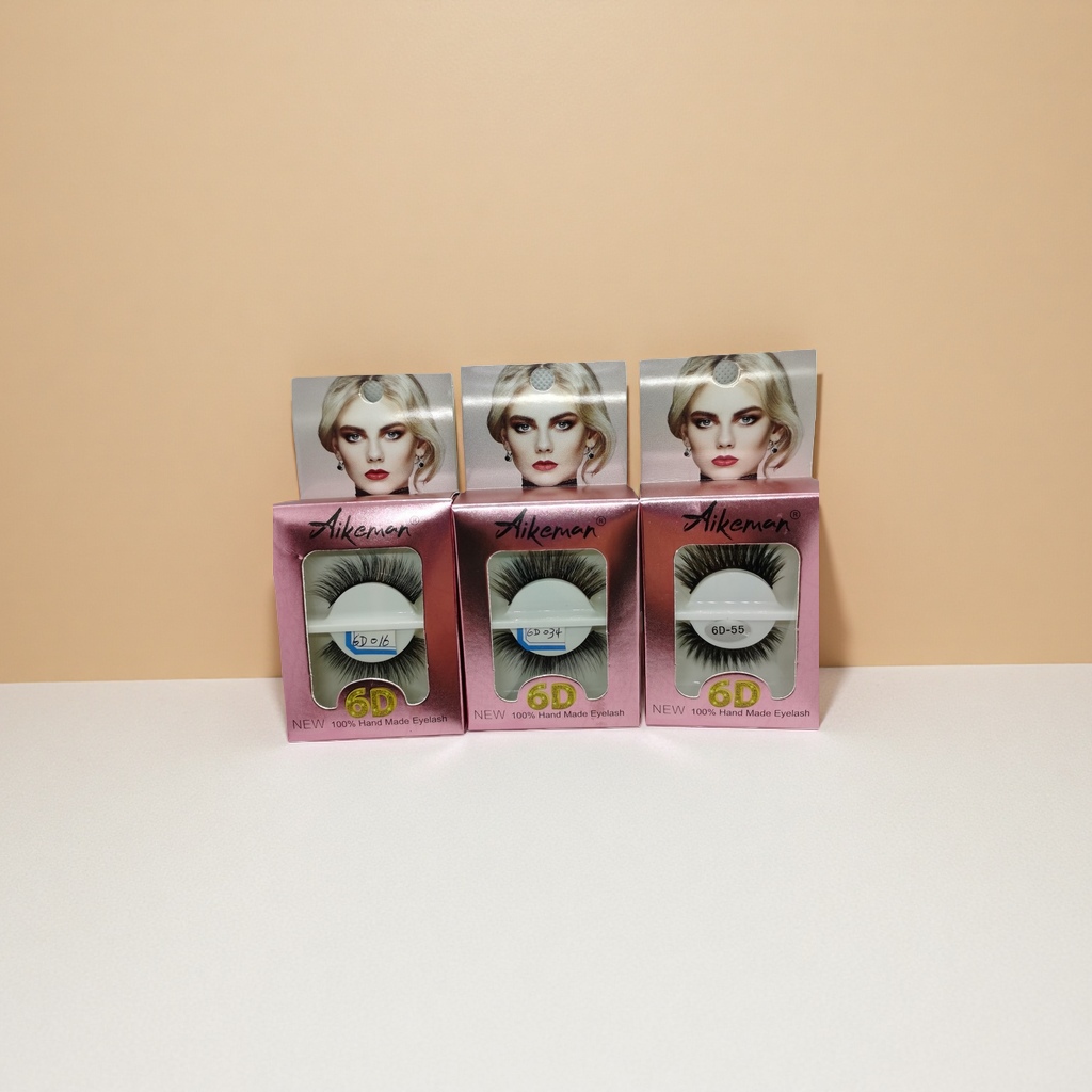 The main subject of the product image of the single cluster style with naturally thick and curled false eyelashes Specification image