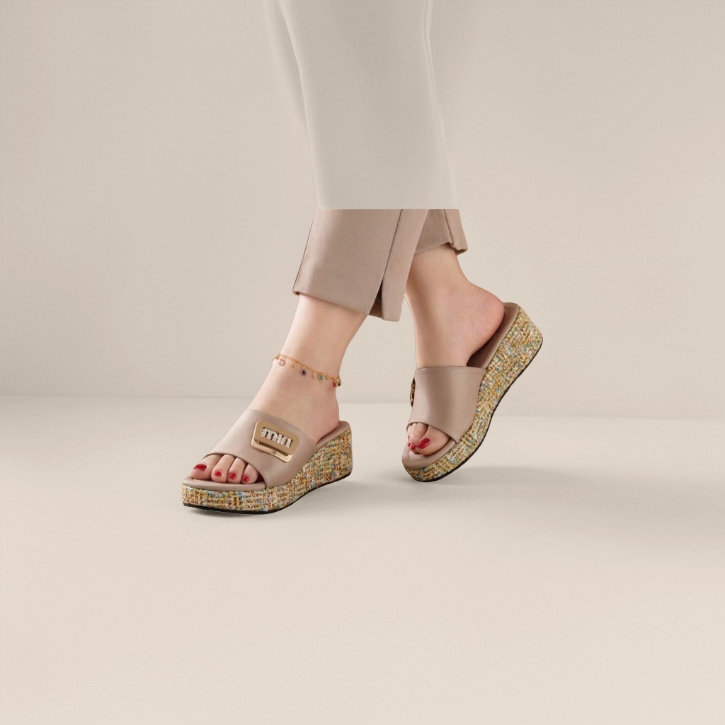 时尚女鞋凉拖鞋夏季透气防滑软底百搭休闲平底 sandals