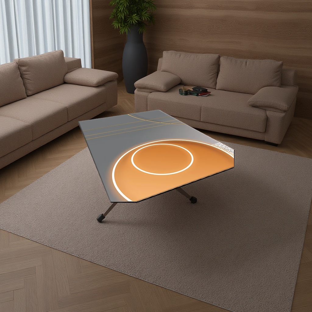 Modern style carpet, 160x230cm, Nordic simple living room and bedroom decoration Application Scenario