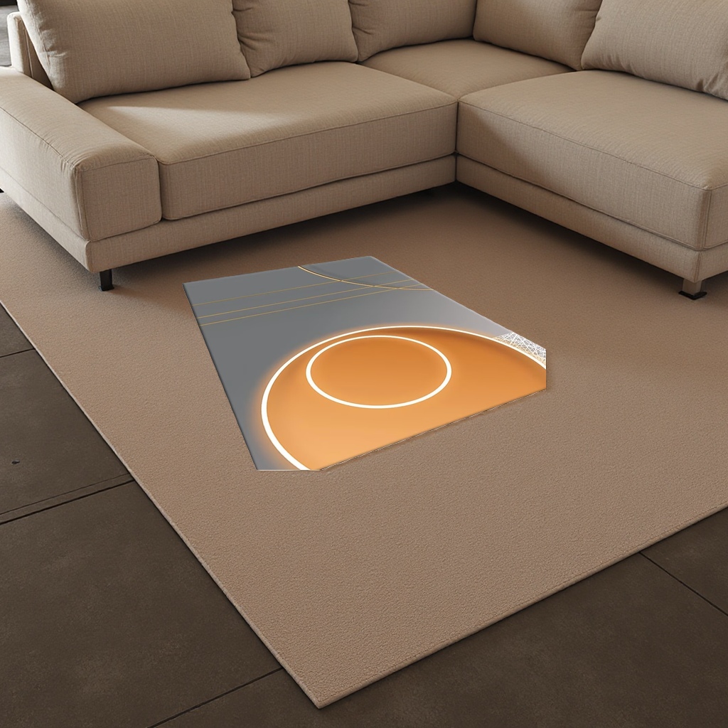 Modern style carpet, 160x230cm, Nordic simple living room and bedroom decoration Specification image