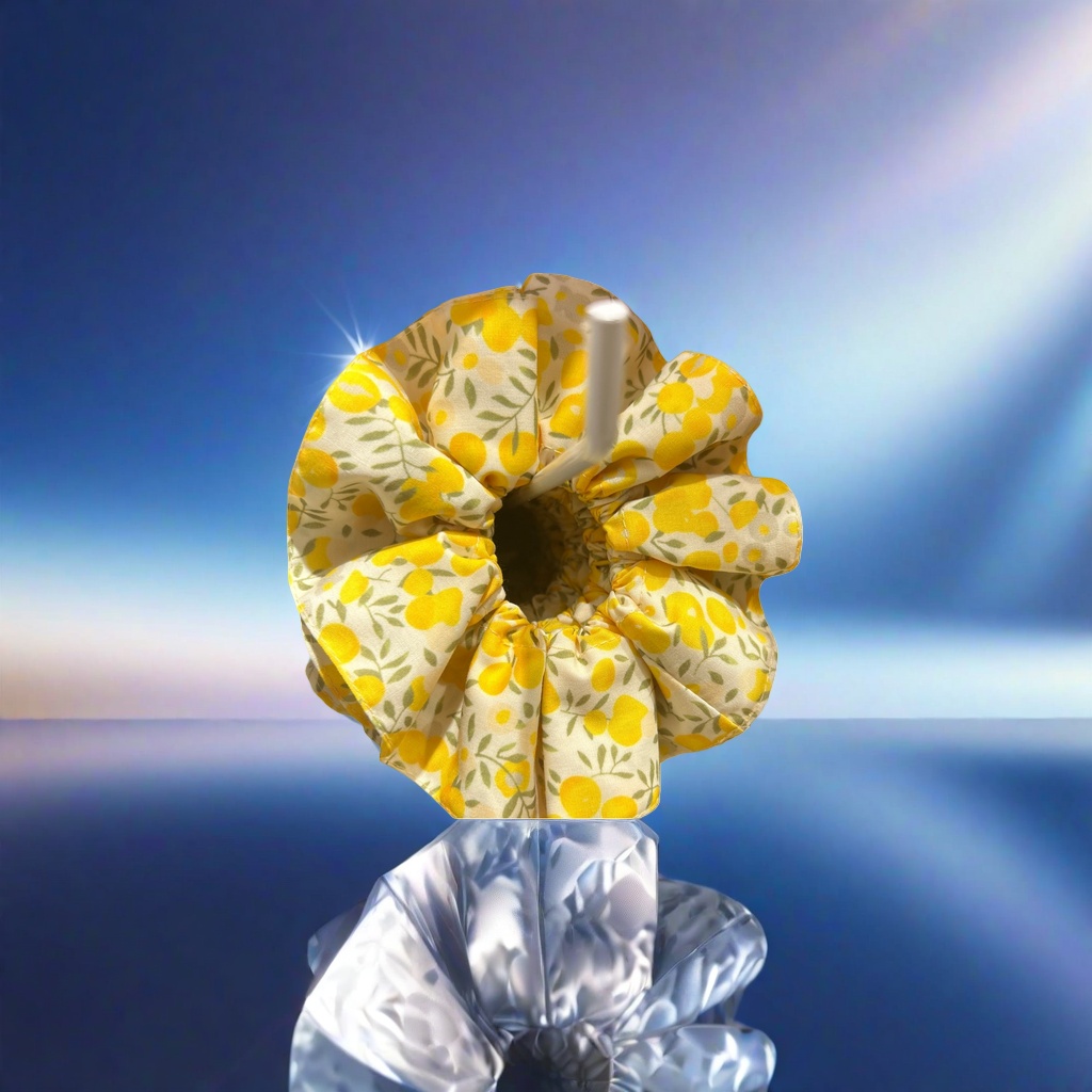 Lemon-patterned hair bands are soft, skin-friendly, and have good elasticity. They are high-quality hair accessories for good appearance Application Scenario