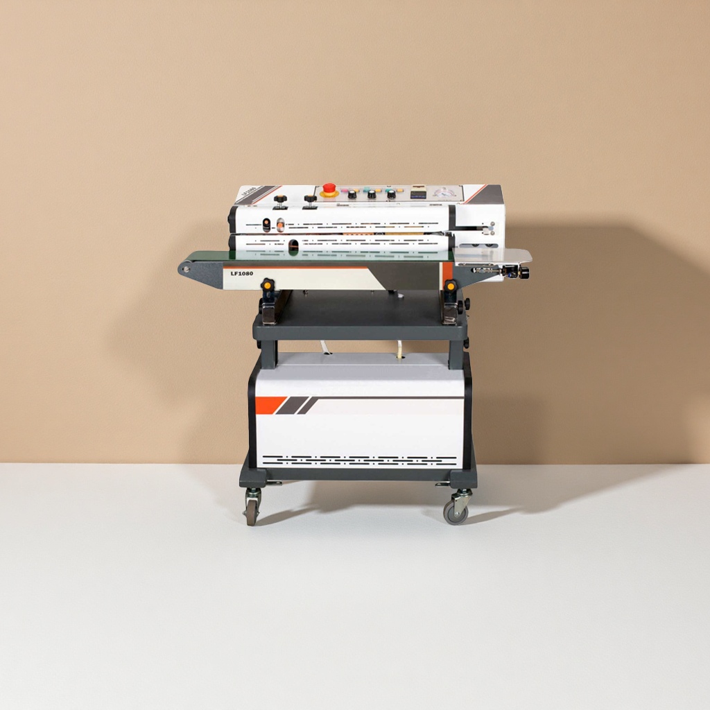 The LF1080 industrial sealing machine automatic heat sealing equipment is suitable for a variety of packaging materials