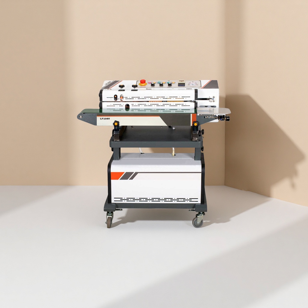 The LF1080 industrial sealing machine automatic heat sealing equipment is suitable for a variety of packaging materials details Picture