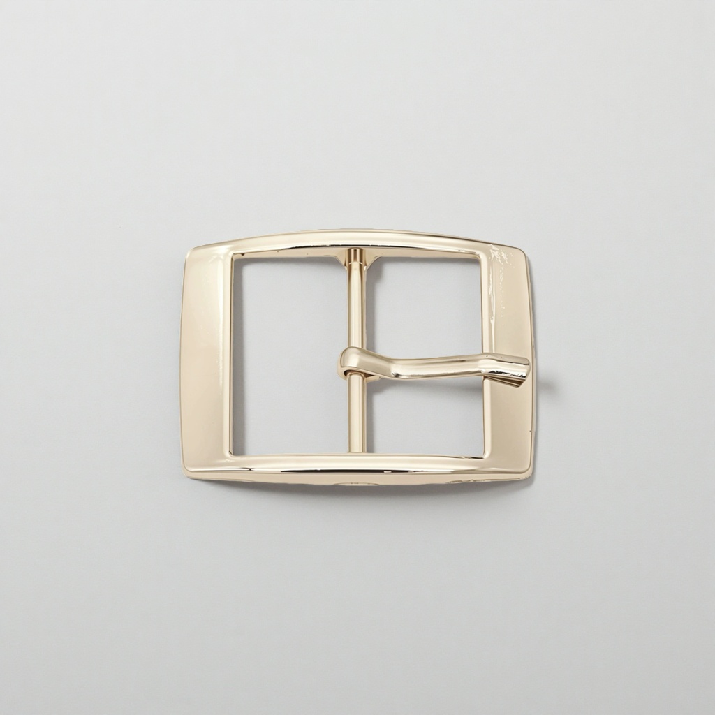 Golden belt buckle and metal belt buckle are fashionable and versatile men's belt accessories Specification image