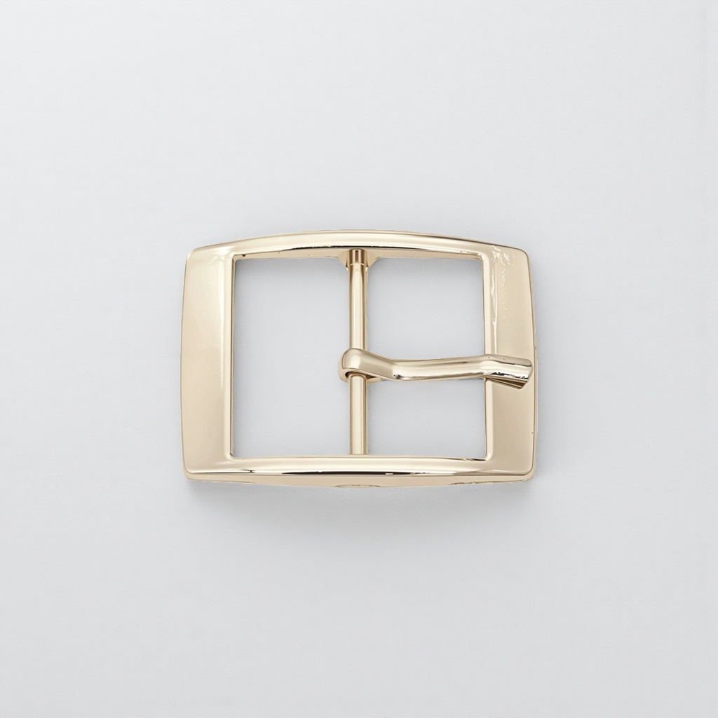 Golden belt buckle and metal belt buckle are fashionable and versatile men's belt accessories