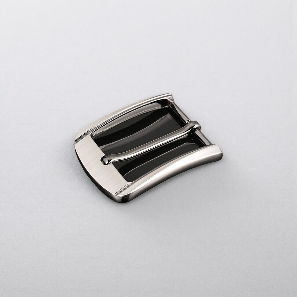 Metal belt buckle fashionable and versatile men's belt accessory 155350086 Specification image