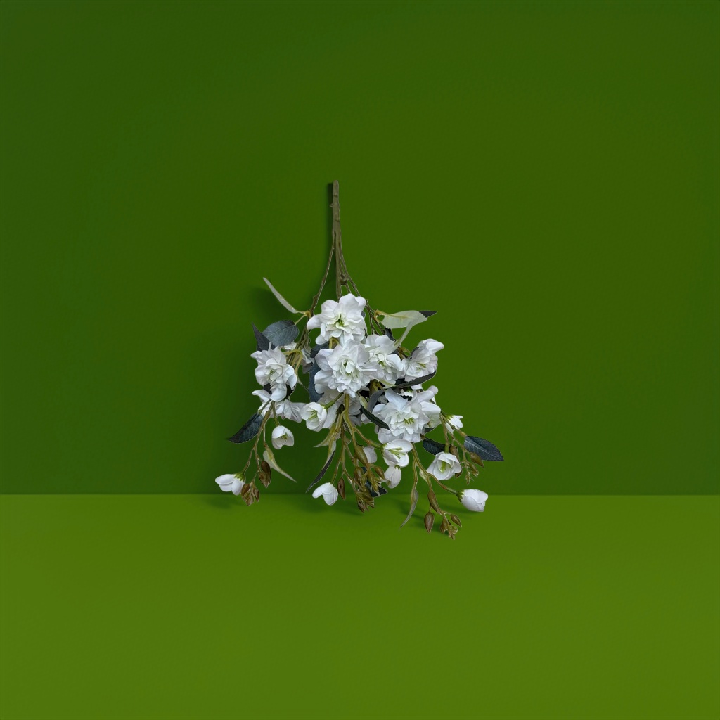 Monet's Garden faux plastic flowers, artificial flowers, handcrafted flower materials Specification image