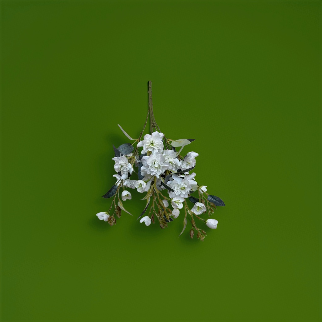 Monet's Garden faux plastic flowers, artificial flowers, handcrafted flower materials details Picture