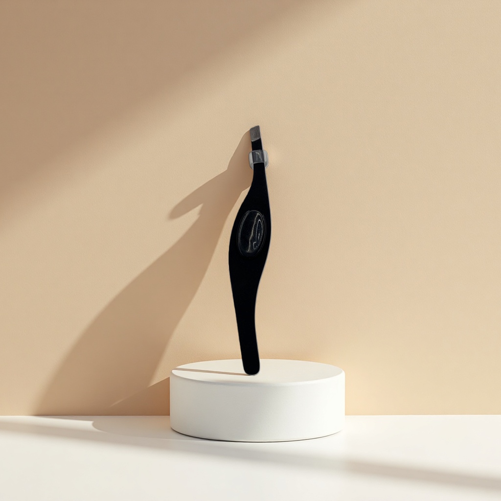 The black eyelash curler is portable, anti-slip, curling and long-lasting in shape details Picture