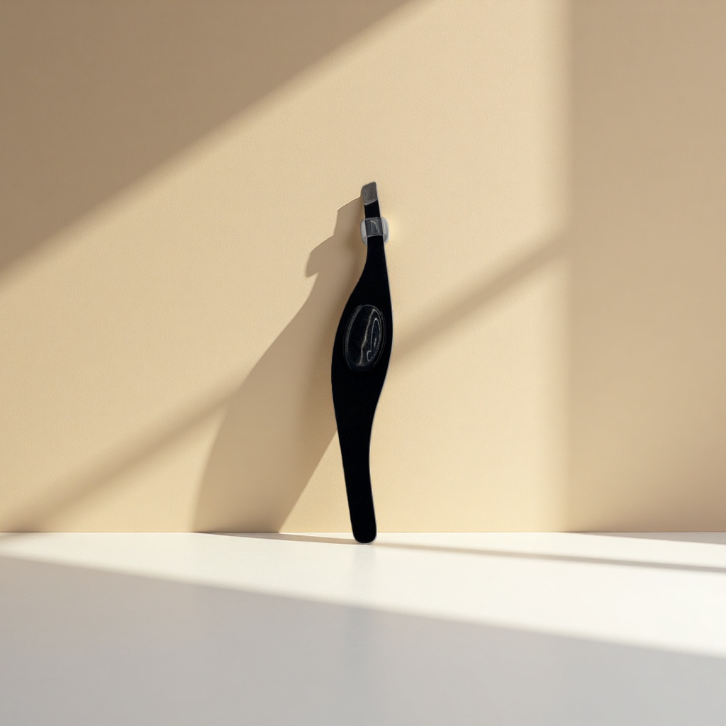 The black eyelash curler is portable, anti-slip, curling and long-lasting in shape Specification image