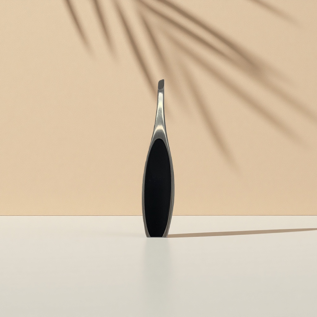 Metal tweezers, precision stainless steel pointed tip, anti-slip, medical-grade 304 material details Picture