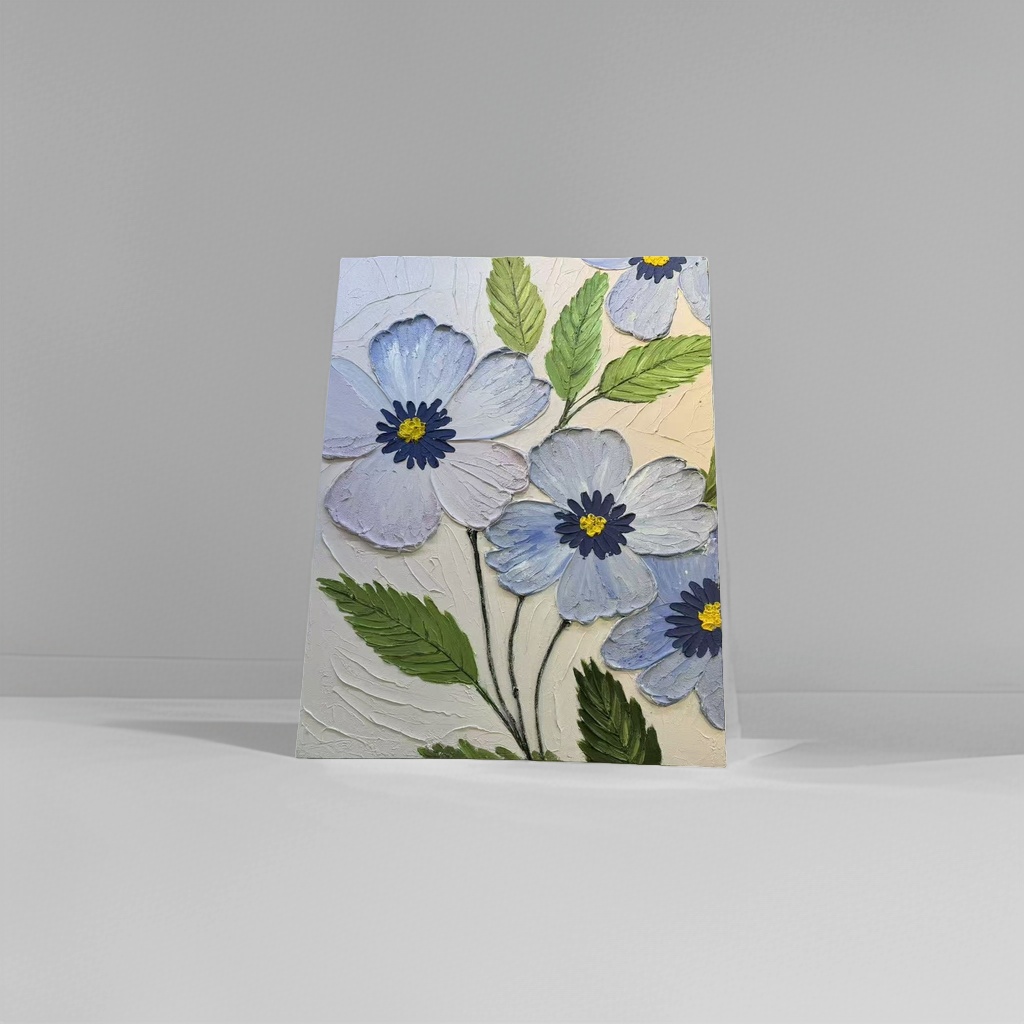 花卉画作装饰画客厅卧室挂画艺术墙饰简约现代抽象油画