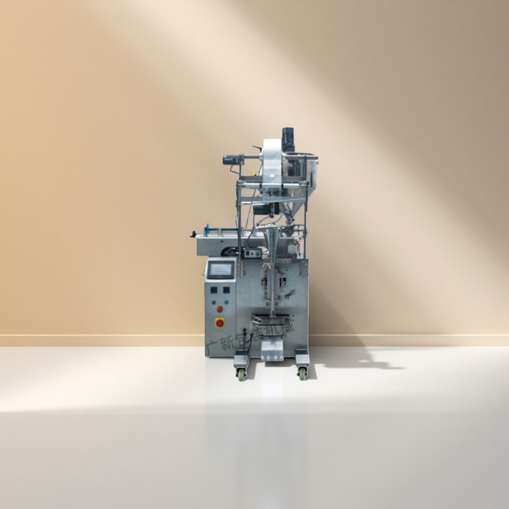 Industrial packaging machine fully automatic vertical filling and sealing integrated machine 160927167 Application Scenario