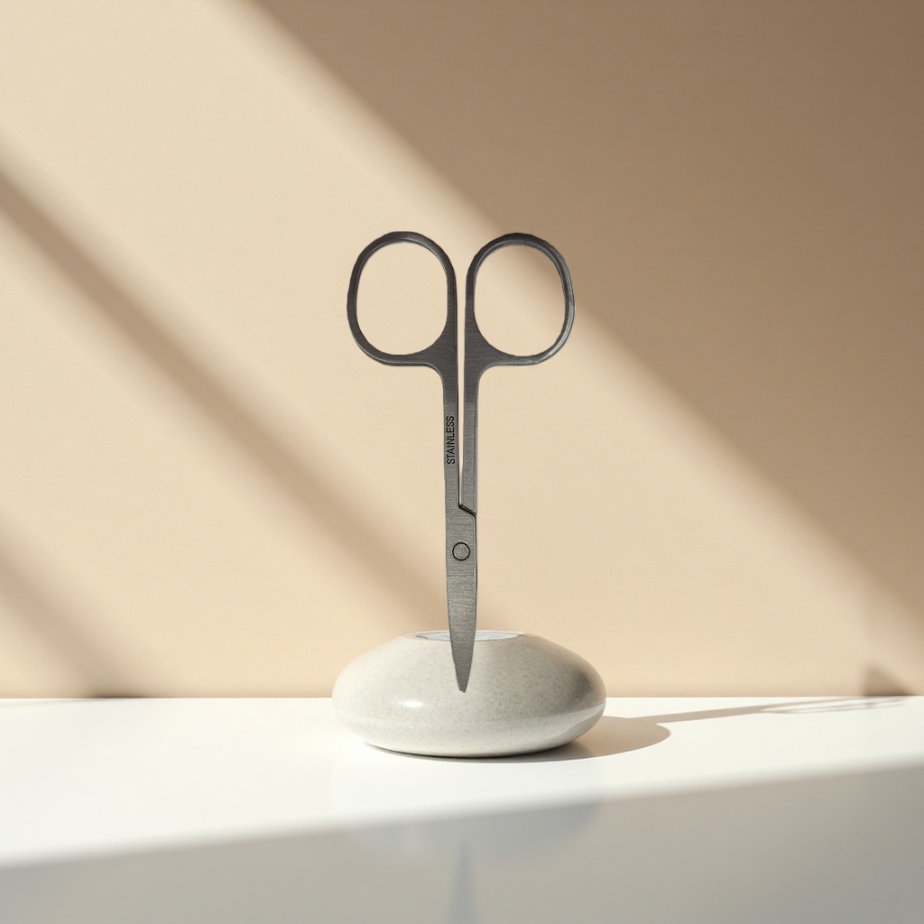 Stainless steel scissors for home kitchen, multi-functional, sharp and rust-free for cutting ingredients details Picture