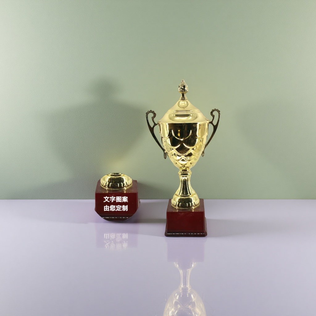 高档金属奖杯定制创意足球比赛儿童奖牌订做小学生象棋运动会牌匾