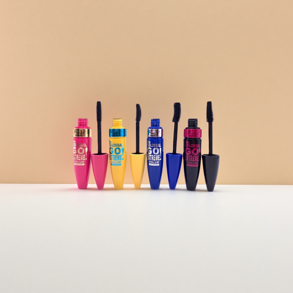 The colored mascara is thick, slender, curly and long-lasting without smudge. 10g