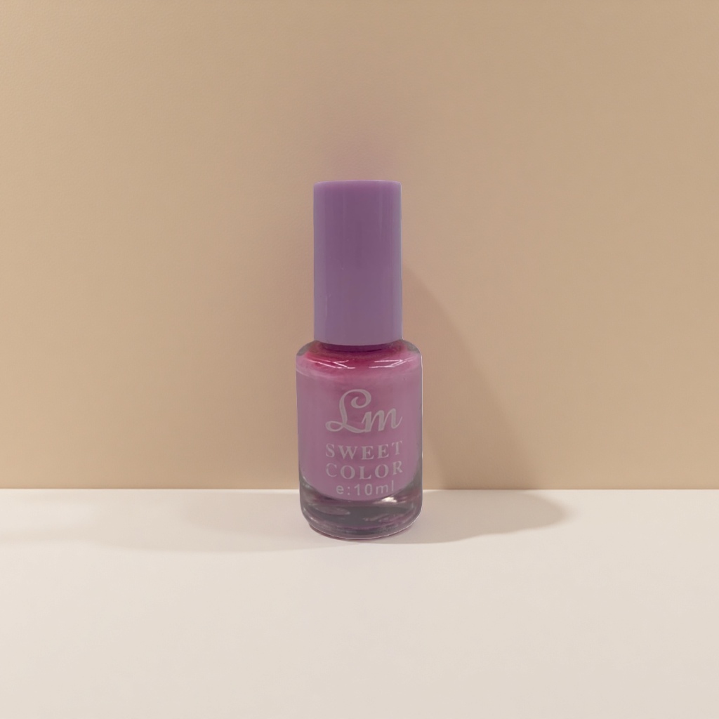 Pink nail polish bottle with frosted glass texture, 3ml nail polish empty bottle, replaceable, portable details Picture