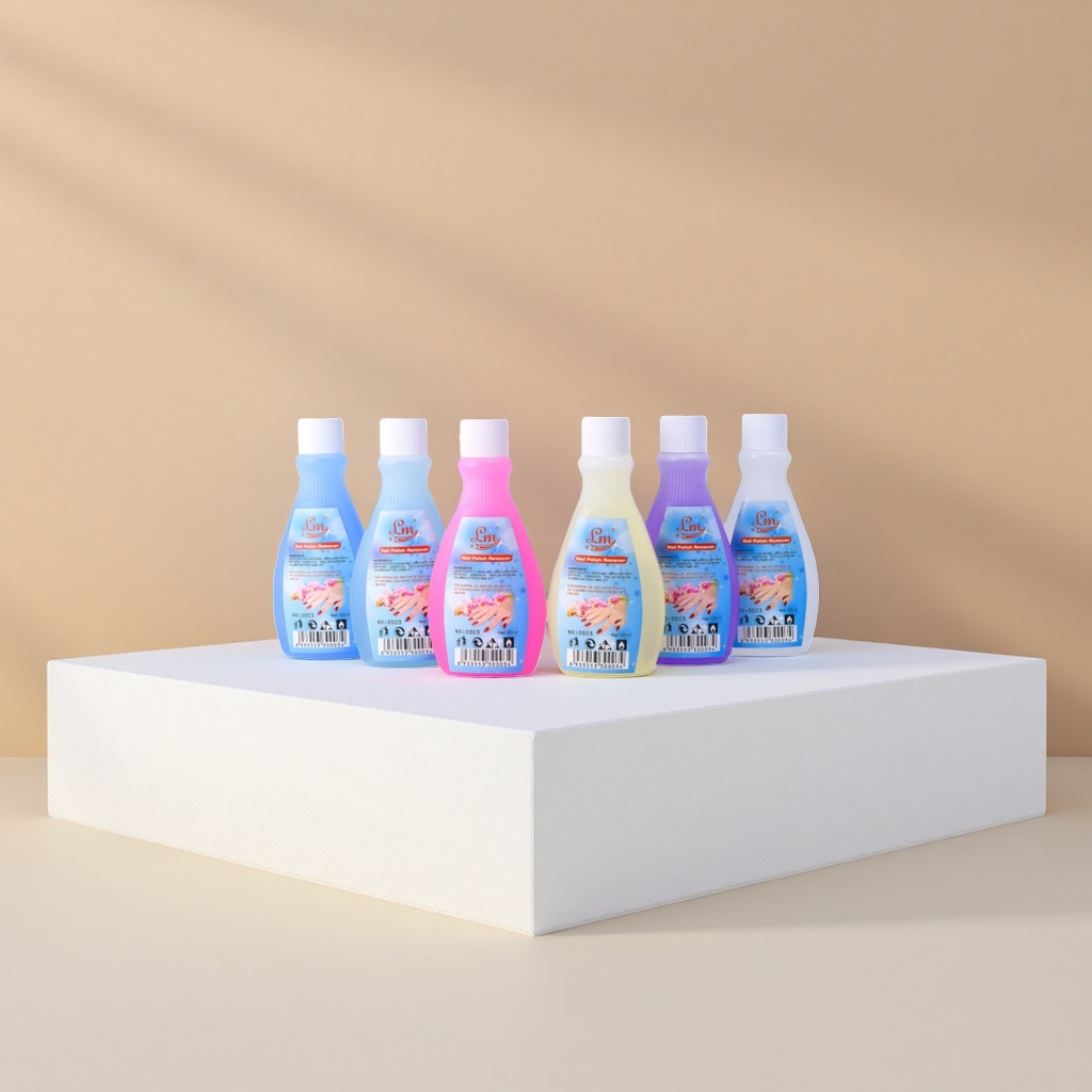 This six-bottle nail polish remover set comes in a variety of colors. It removes nails quickly, gently and without causing damage Specification image