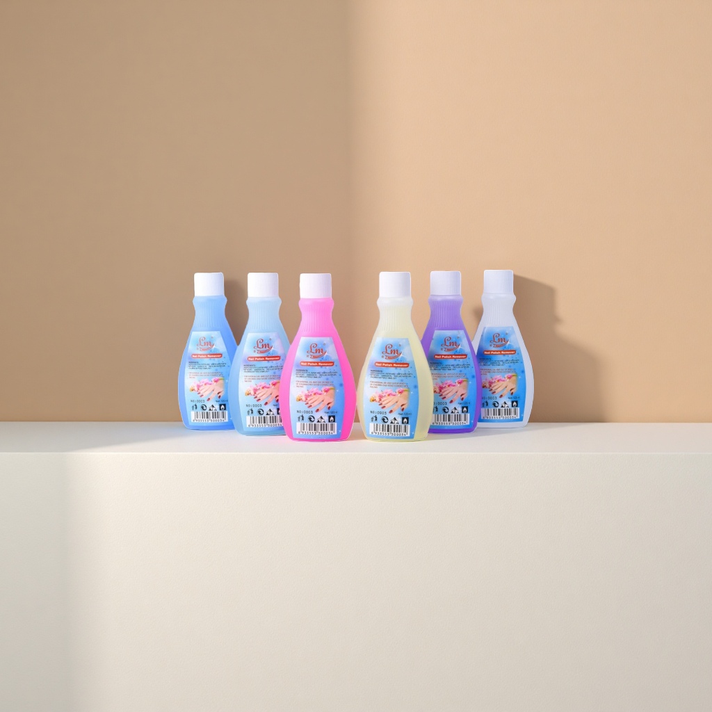 This six-bottle nail polish remover set comes in a variety of colors. It removes nails quickly, gently and without causing damage details Picture