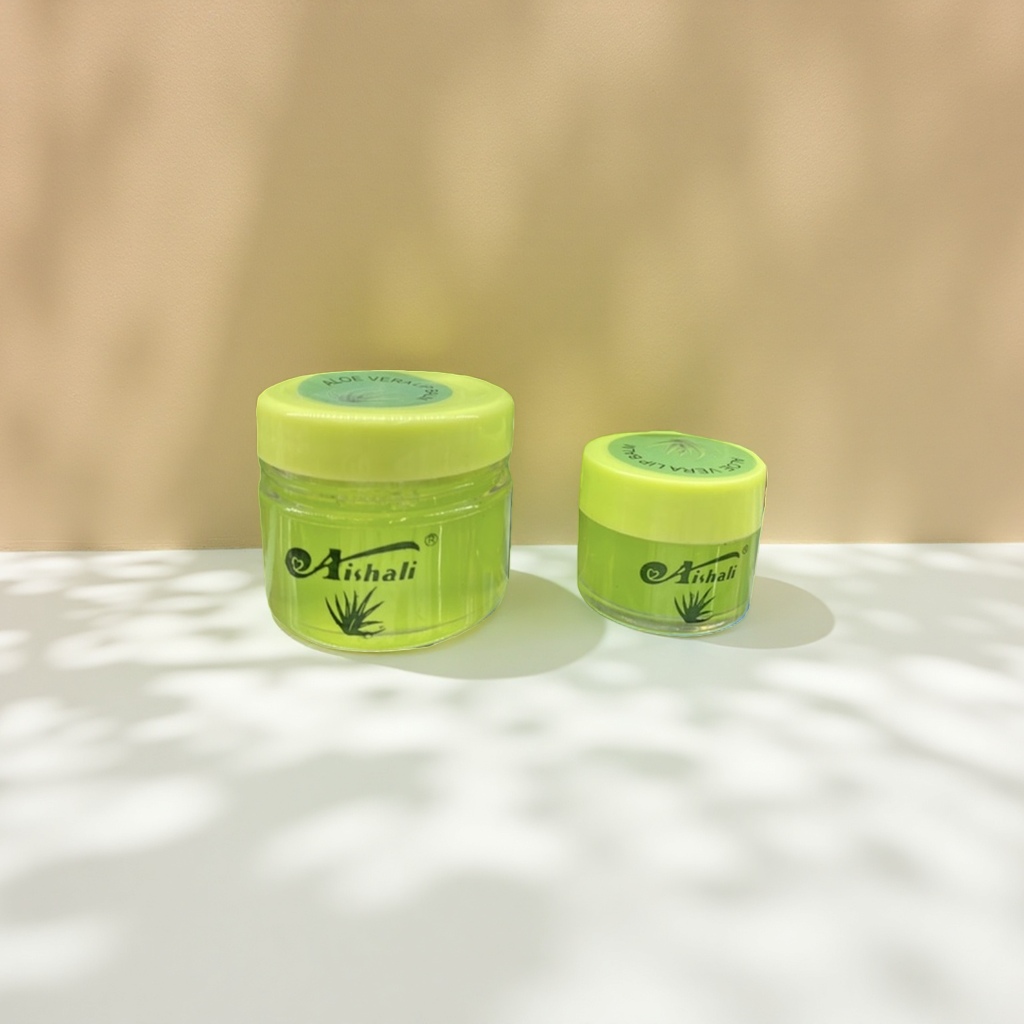 Aishali绿色芦荟胶瓶 100g 舒缓保湿修护凝胶