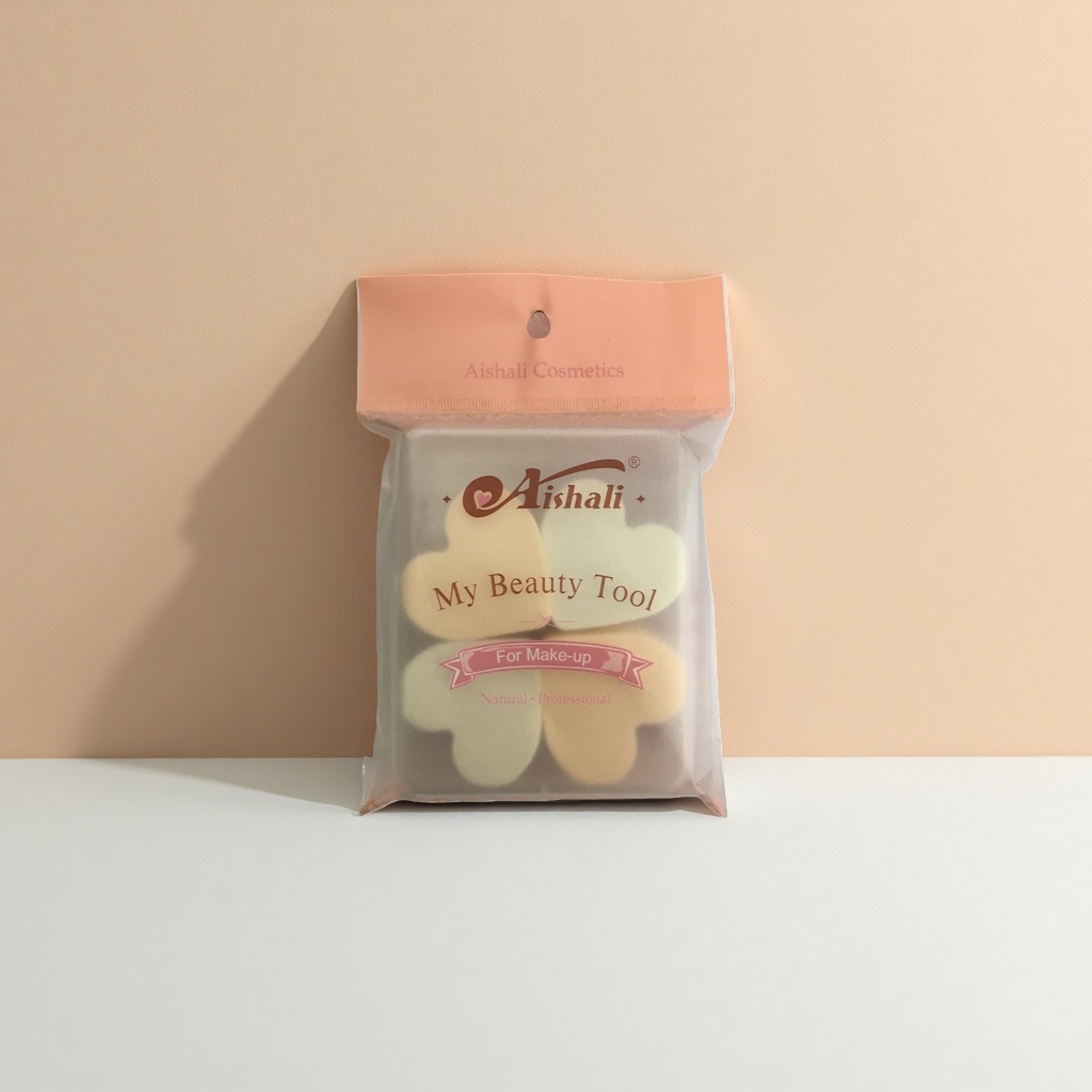 Makeup sponge, beauty egg, powder puff, makeup application tool, porous, fluffy, smooth and does not absorb powder