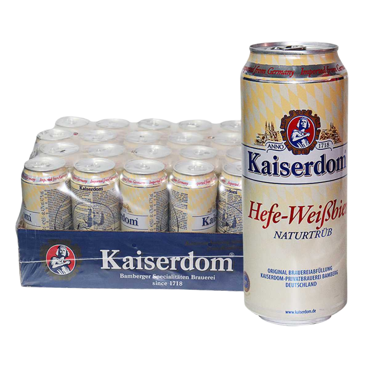 Kaiserdom Hefe Weißbier German original imported wheat beer in cans Item Picture