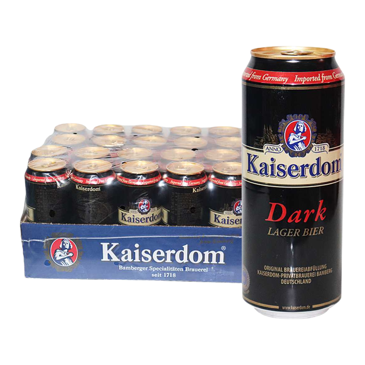 Kaiserdom Dark Lager, German imported dark Lager 500ml*24 cans Item Picture